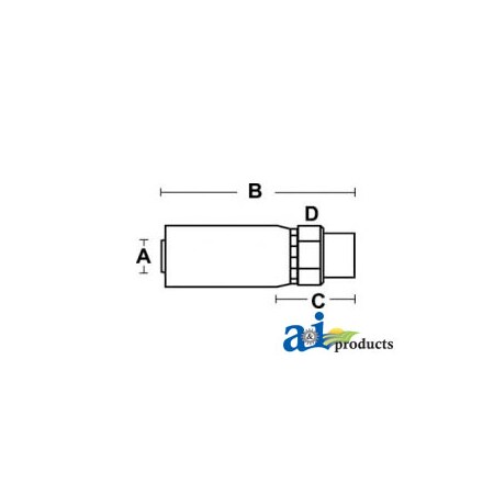 A & I Products (HC-M-DINLX) DIN Light Universal Seat - Male - Rigid 3" x1" x1" A-M-DINLX-06-18
